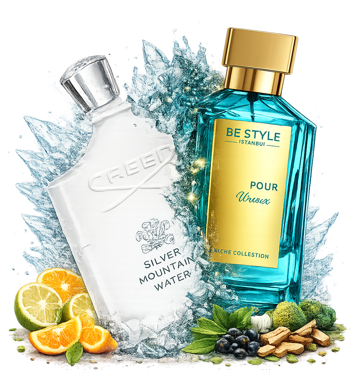 SILVER DAG Men's Extrait De Perfume