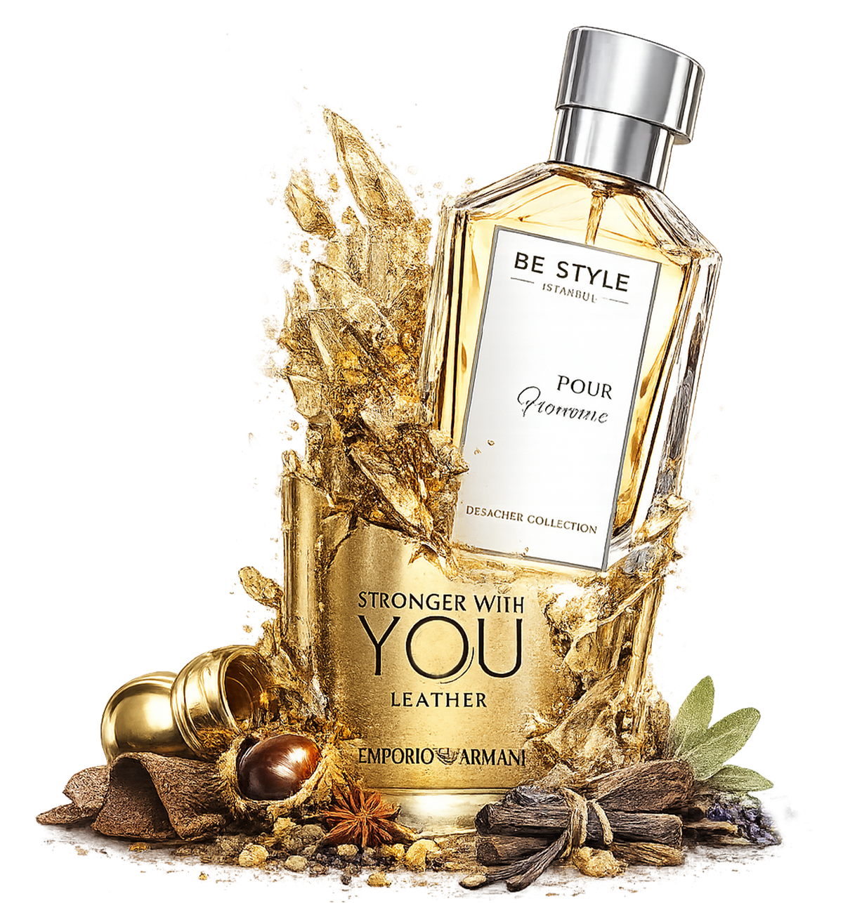 Strength Leather Men's Extrait De Perfume